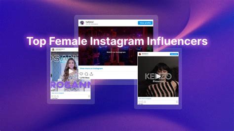 hot insta|Meet the 24 Top Female Instagram Influencers: Hot Accounts to .